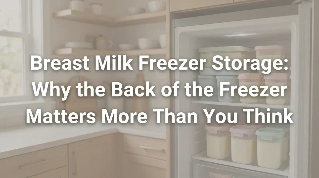 Breast Milk Freezer Storage: Why the Back of the Freezer Matters More Than You Think